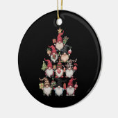Kabouter Kerstboom Grappige Kerst Vakantie Keramisch Ornament (Links)
