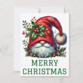 Kabouter Kerstkaart (Voorkant)