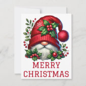 Kabouter Kerstkaart (Voorkant)
