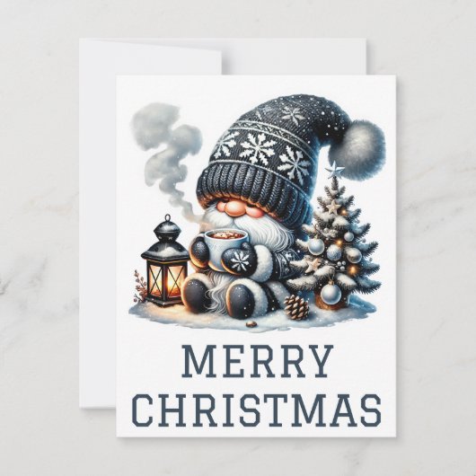 Kabouter Kerstkaart (Voorkant)