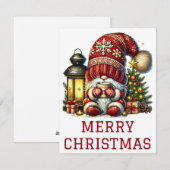 Kabouter Kerstkaart (Voorkant / Achterkant)