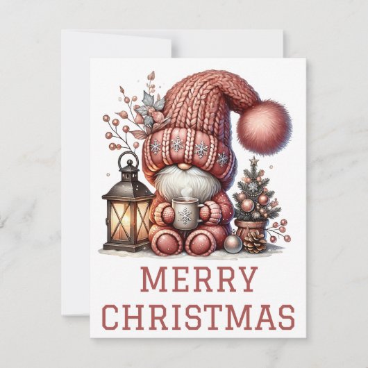 Kabouter Kerstkaart (Voorkant)