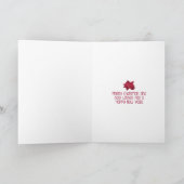 Kabouter Kerstkaart Kaart (Binnen)