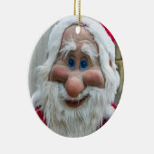 Kabouter kerstman masker kerstboomornament keramisch ornament (Rechts)