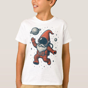 Kabouter Kerstmis Astronaut Grappige Galaxy Vakant T-shirt