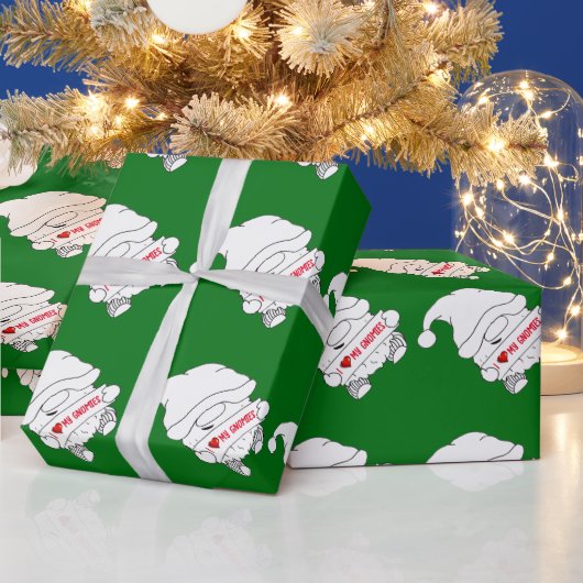 Kabouter Kerstmis Cadeaupapier (Feestdagen)