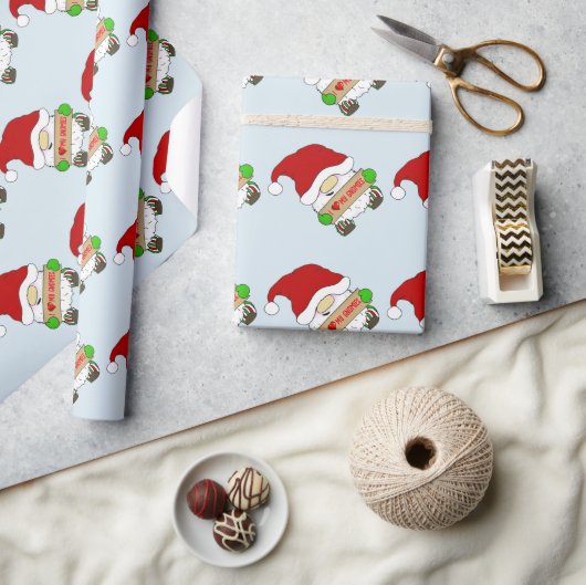 Kabouter Kerstmis Cadeaupapier (Crafts)