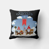 Kabouter Kerstspel komt eraan Kussen (Achterkant)