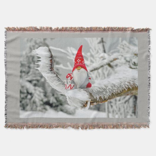 Kabouter Kerstvakantie Dekbed Deken (Voorkant)