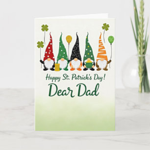 Kabouter Kraftpapier St. Patrick's Dag Kaart