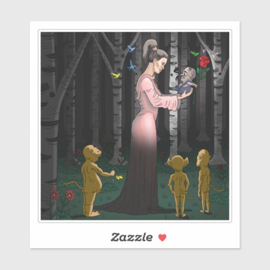 Kabouter Liefde Sticker (Vel)