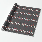 Kabouter Liefhebber Grappige Kabouter Kerst Cadeaupapier (Uitgerold)