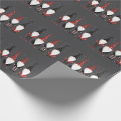 Kabouter Liefhebber Grappige Kabouter Kerst Cadeaupapier (Hoek)