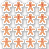 Kabouter Mannetje Kerst Decoratie Planner Sticker (Voorkant)