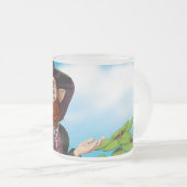 Kabouter Matglas Koffiemok (Voorkant rechts)