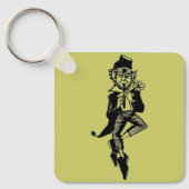 Kabouter met Fluit Sleutelhanger (Voorkant)