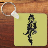 Kabouter met Fluit Sleutelhanger (Voorkant)