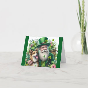 Kabouter Met Hond Wenskaart Kaart
