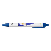 Kabouter met magische lamp en monogram zwarte inkt pen (Bodem)
