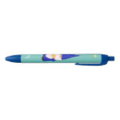 Kabouter met magische lamp en monogram Zwarte inkt Pen (Bodem)