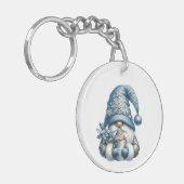 Kabouter met warme chocolade sleutelhanger (Voorkant Links)