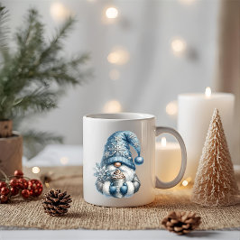 Kabouter met warme chocolademelk koffiemok