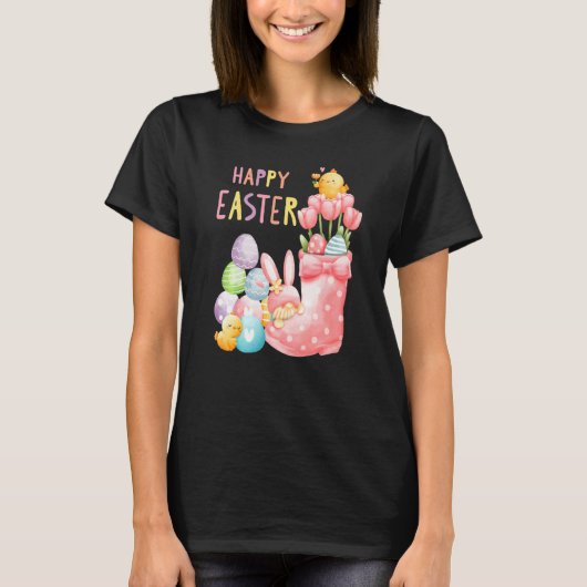 Kabouter Paashaas Kabouter Tuinkabouter Paasei C T-shirt (Voorkant)