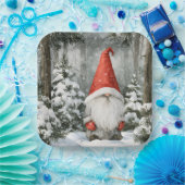 Kabouter Papieren Bordje (Feest)