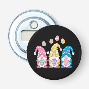Kabouter Pasen Kleurrijke Cute Eieren Lente Vakant Button Flesopener