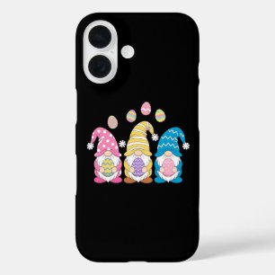 Kabouter Pasen Kleurrijke Cute Eieren Lente Vakant iPhone 16 Hoesje