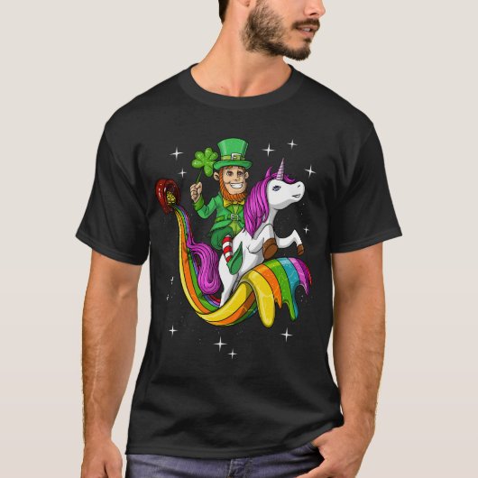 Kabouter Rid Eenhoorn St. Patrick T-shirt (Voorkant)