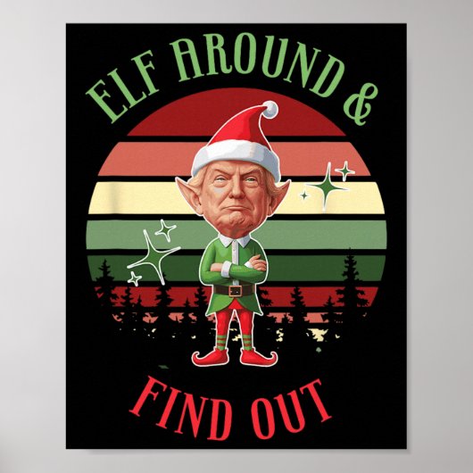 Kabouter Rondneuzen En Uitvinden Trump Kabouter Si Poster (Voorkant)