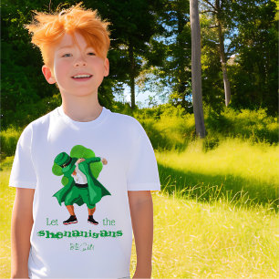 Kabouter Schelmenstreken St. Patrick's Day Klaver T-shirt