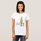 Kabouter Seizoensgroeten T-shirt (Voorkant volledig)