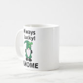 Kabouter Shamrock Geluks Kabouter St. Patrick's Da Koffiemok (Voorkant links)