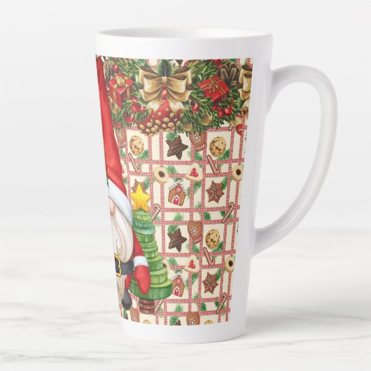 Kabouter Sinterklaas Latte Mok (Rechts)