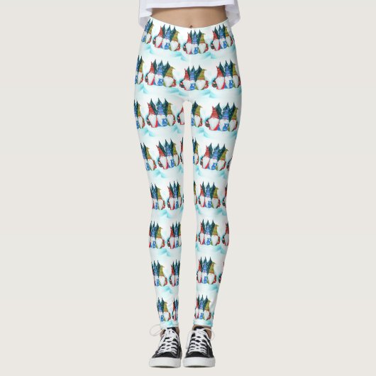 Kabouter Sinterklaas Leggings (Voorkant)