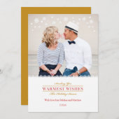 Kabouter Sneeuwvlokken Vakantiefoto Kaart Groupon (Voorkant / Achterkant)