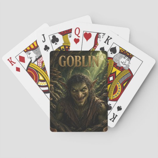 Kabouter speelkaarten, pokerkaarten (Achterkant)