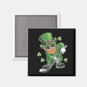Kabouter speelt hockey St. Patrick's Day Iers Magneet (Voorkant / Achterkant)