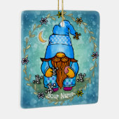 Kabouter speelt jacks  keramisch ornament (Rechts)