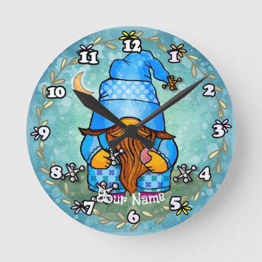 Kabouter speelt jacks  ronde klok (Voorkant)