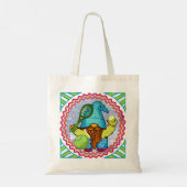 Kabouter speelt tennis  tote bag (Achterkant)