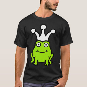 Kabouter Sprookjes Koning Kleine Kroon Schattig Te T-shirt