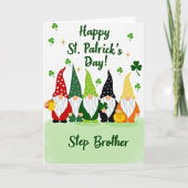 Kabouter St. Patrick Dag Stiefbroer kaart (Voorkant)