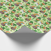 kabouter St. Patrick's Cadeaupapier (Hoek)