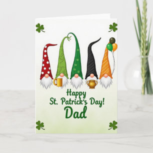 Kabouter St. Patrick's Dag Vader Kaart