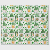 Kabouter St. Patrick's Day-cadeaupapier Cadeaupapier (Vlak)