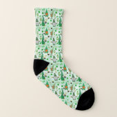 Kabouter St. Patrick's Day-viering Sokken (Links binnenkant)