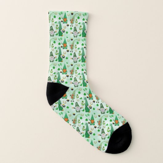 Kabouter St. Patrick's Day-viering Sokken (Links binnenkant)